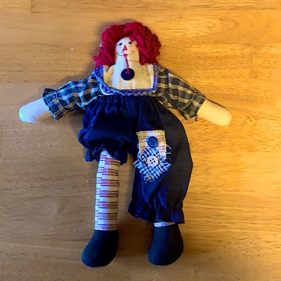 Vintage miniature Raggedy Ann doll - Picture 2 of 2